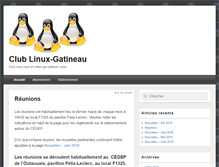 Tablet Screenshot of linux-gatineau.org